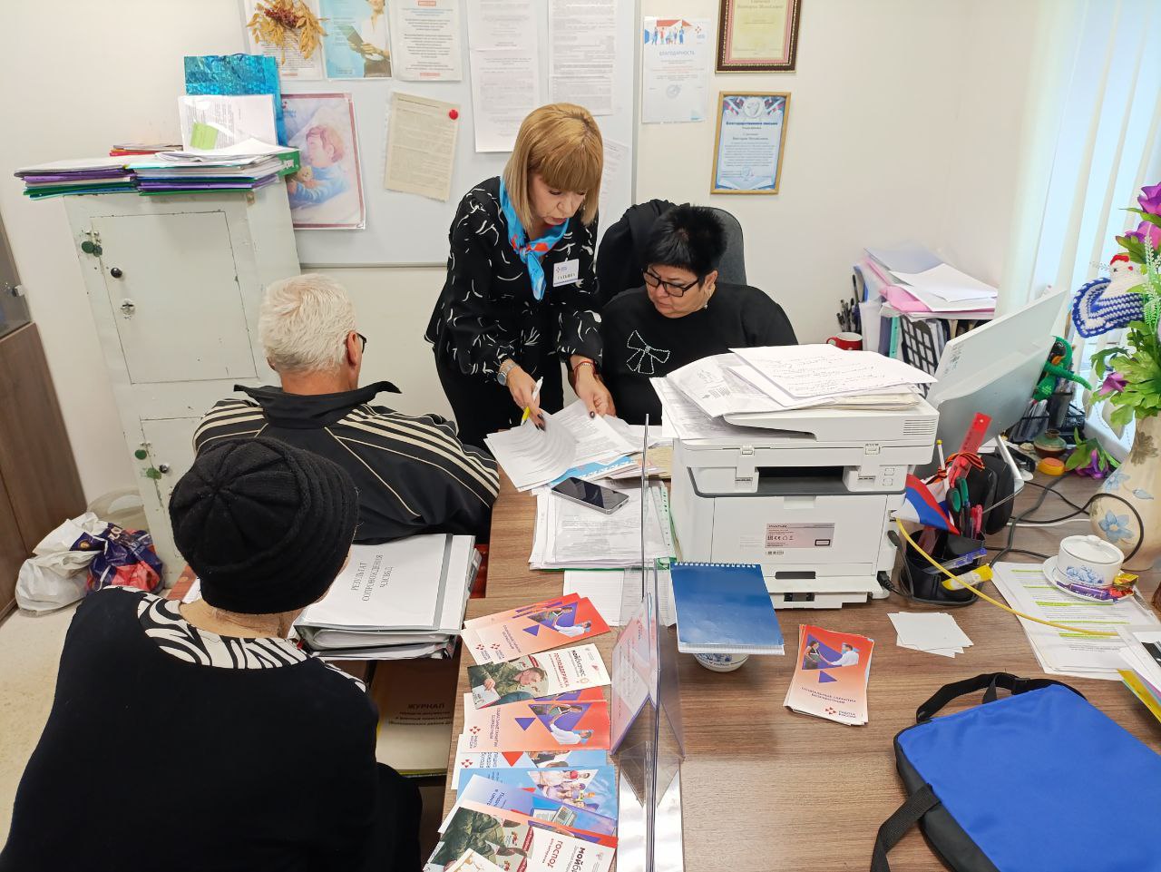 Выездной прием для ветеранов боевых действий и членов их семей