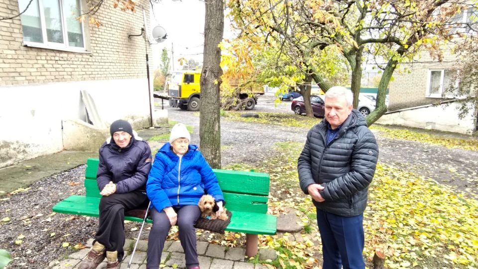 Николай Михайлов: Провел сход граждан по улице Школьной в поселке Старобешево Николай Михайлов: Провел сход граждан по улице Школьной в поселке Старобешево