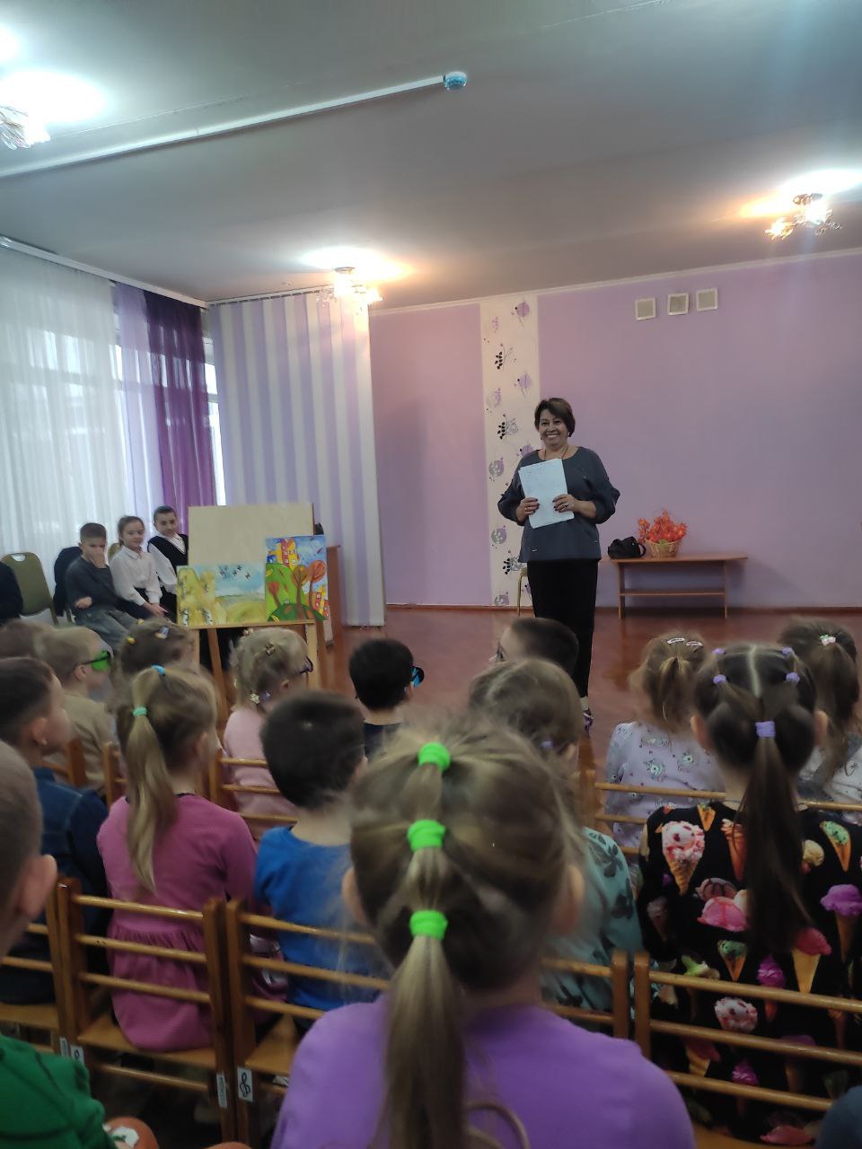 27 октября 2025г. в рамках взаимодействия обучающиеся и преподаватели музыкального отделения Харцызской детской школы искусств подготовили для воспитанников детского сада «Радуга» музыкальную встречу «Музыкальные краски... 27 октября 2025г. в рамках взаимодействия обучающиеся и преподаватели музыкального отделения Харцызской детской школы искусств подготовили для воспитанников детского сада «Радуга» музыкальную встречу «Музыкальные краски...