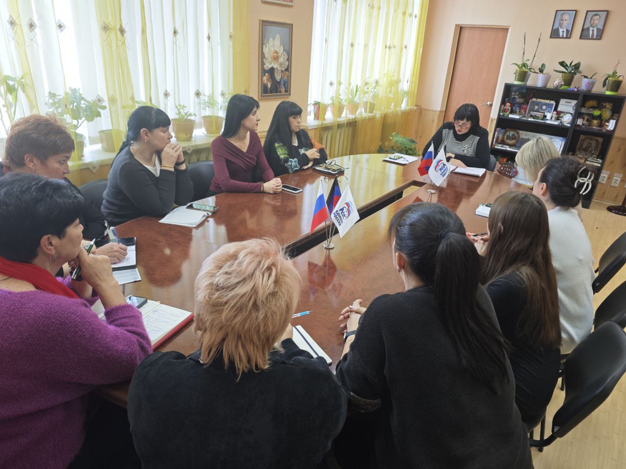 В Дебальцево состоялся Политсовет местного отделения Партии «Единая Россия»