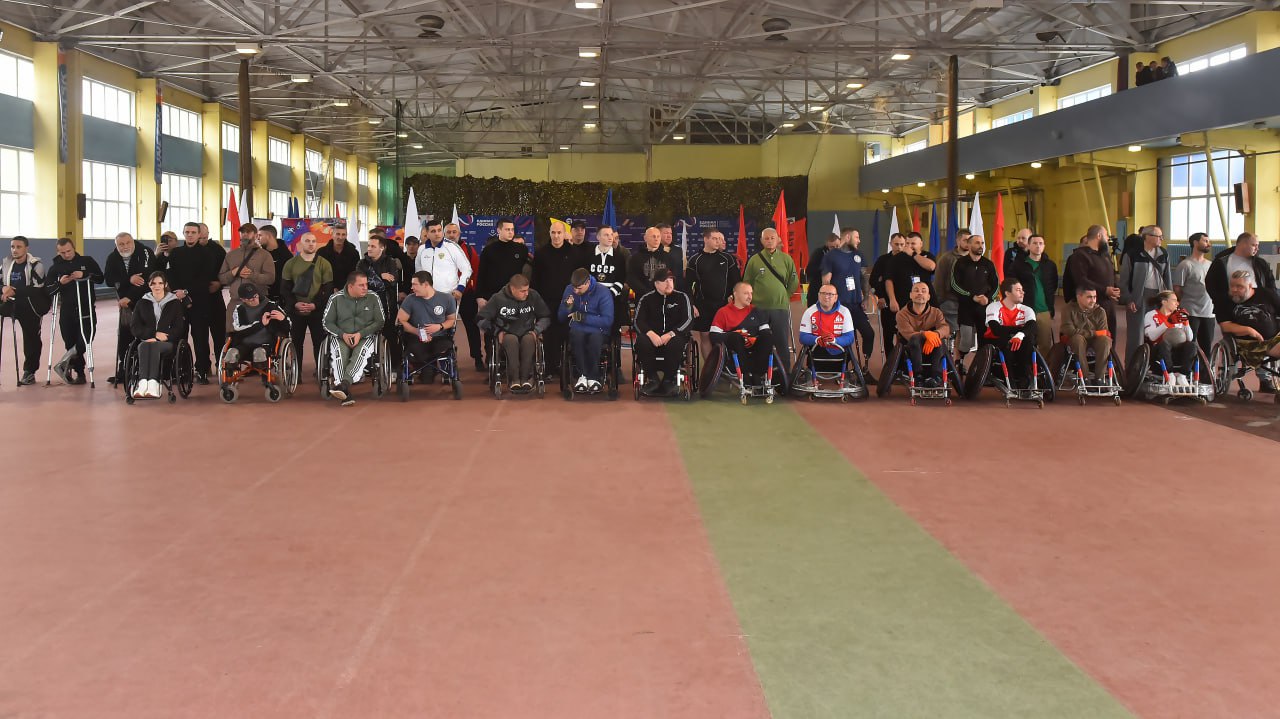 Спартакиада для сильных духом прошла в Донецке