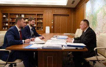 Глава Минстроя России провел рабочую встречу с Главой ДНР