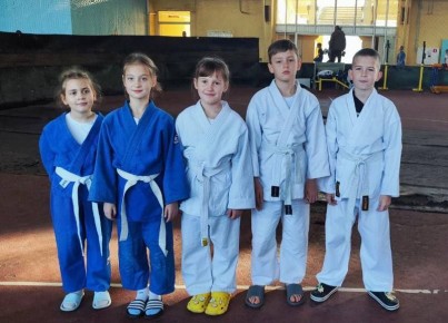 Юные чемпионы из спортивной школы!