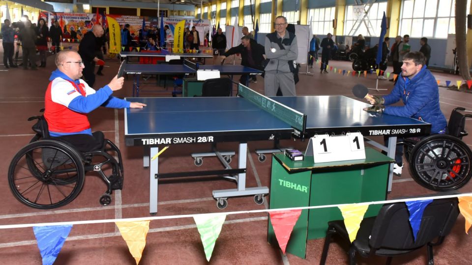 Спартакиада для сильных духом прошла в Донецке Спартакиада для сильных духом прошла в Донецке