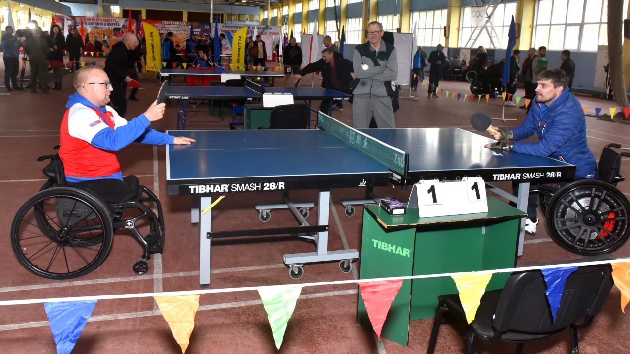 Спартакиада для сильных духом прошла в Донецке Спартакиада для сильных духом прошла в Донецке