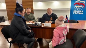 Заместитель председателя #Комитет_по_поддержке_участников_СВО Юрий Сивоконенко провел прием граждан