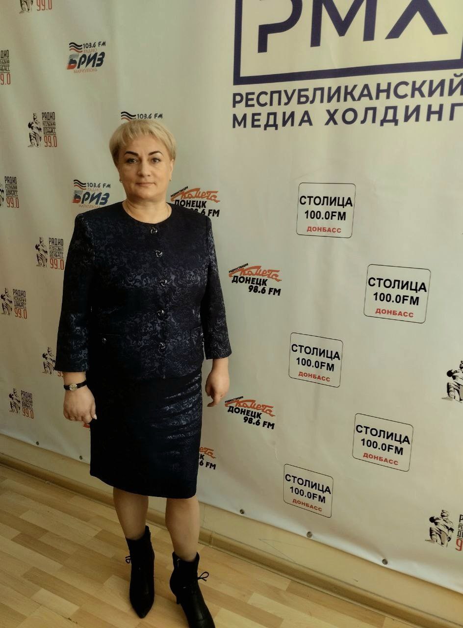 Программа "Интервью" в эфире Радио "Республика Донбасс".  Программа "Интервью" в эфире Радио "Республика Донбасс".