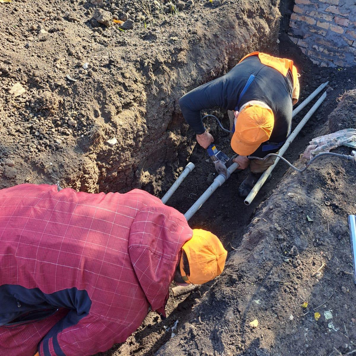 Бригада из Владимирской области работает в Кировском