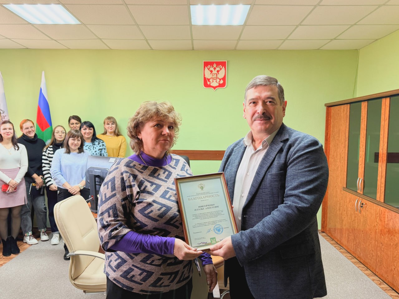 Сотрудники Управления Россельхознадзора по ДНР и ЛНР получили ведомственные награды Сотрудники Управления Россельхознадзора по ДНР и ЛНР получили ведомственные награды