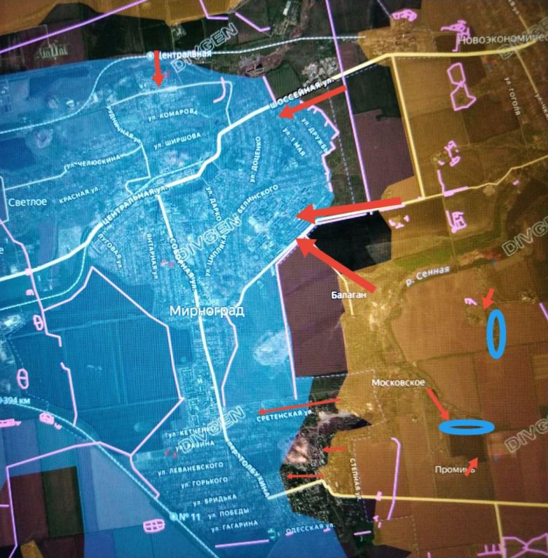 Юрий Котенок: Покровское (Красноармейское) направление Юрий Котенок: Покровское (Красноармейское) направление