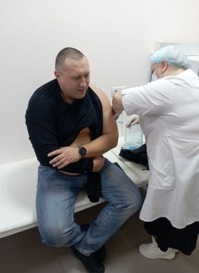 Поддержал проект "Здоровое Будущее" и сделал прививку от гриппа