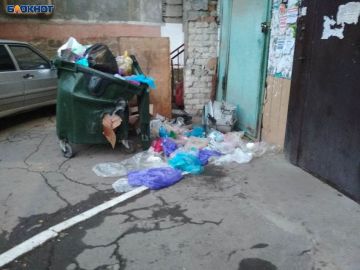 Мясной беспредел: магазин «Цыпа» в Макеевке разбрасывает помои по всему двору