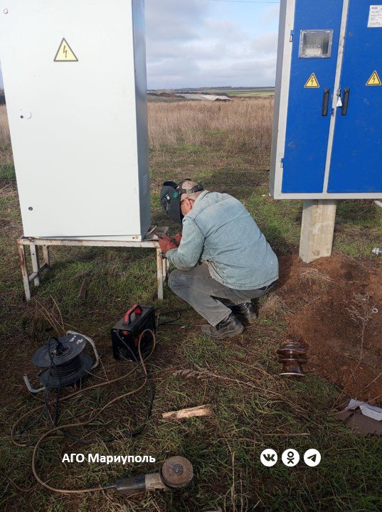 В Жовтневом районе Мариуполя энергетики обновили электрооборудование В Жовтневом районе Мариуполя энергетики обновили электрооборудование