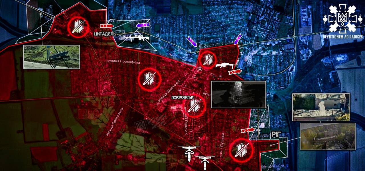 «Покровское направление. Обстановка в городе остается чрезвычайно напряженной, ВС РФ постепенно улучшают свои позиции. Ситуация в городе сейчас стоит на лезвии. Ощущение, что украинское командование действует без четкой...