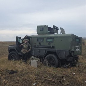 Чингис Дамбиев: Трофейный украинский бронеавтомобиль Roshel Senator MRAP канадского производства