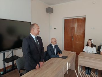 Встреча с заместителем главы администрации Горловки Игорем Горбатовым