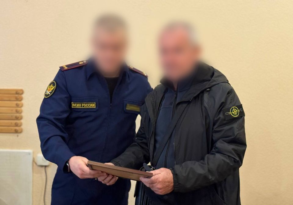 В ИК-8 водителей учреждения отметили благодарностями