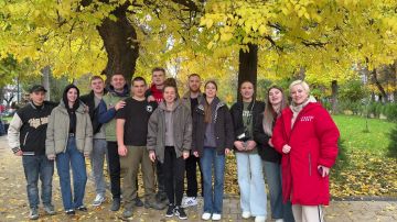 Крымские студенты отправились в шестую гуманитарную миссию на помощь в Курскую область