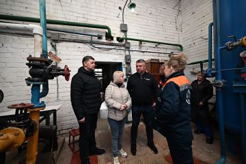 Глава ДНР коротко о важном: Контролируем подачу тепла в дома и социальные объекты