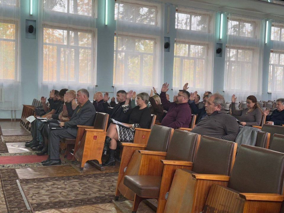 Заседание Шахтерского муниципального совета Заседание Шахтерского муниципального совета