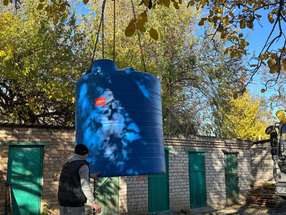 Дополнительные емкости для водоразбора населением Дополнительные емкости для водоразбора населением