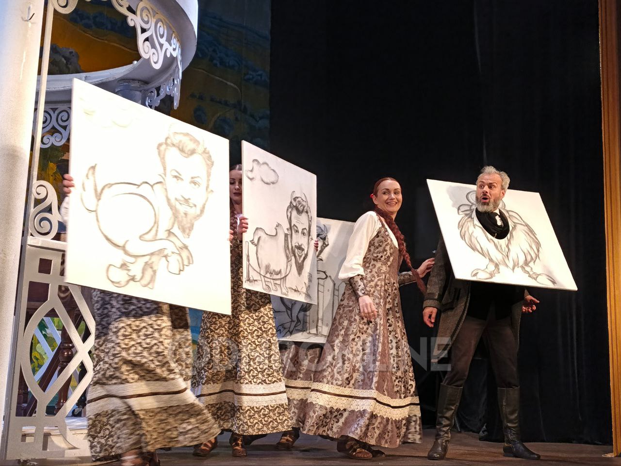 В Донецкой муздраме прошла премьера спектакля «Так не бывает!» В Донецкой муздраме прошла премьера спектакля «Так не бывает!»