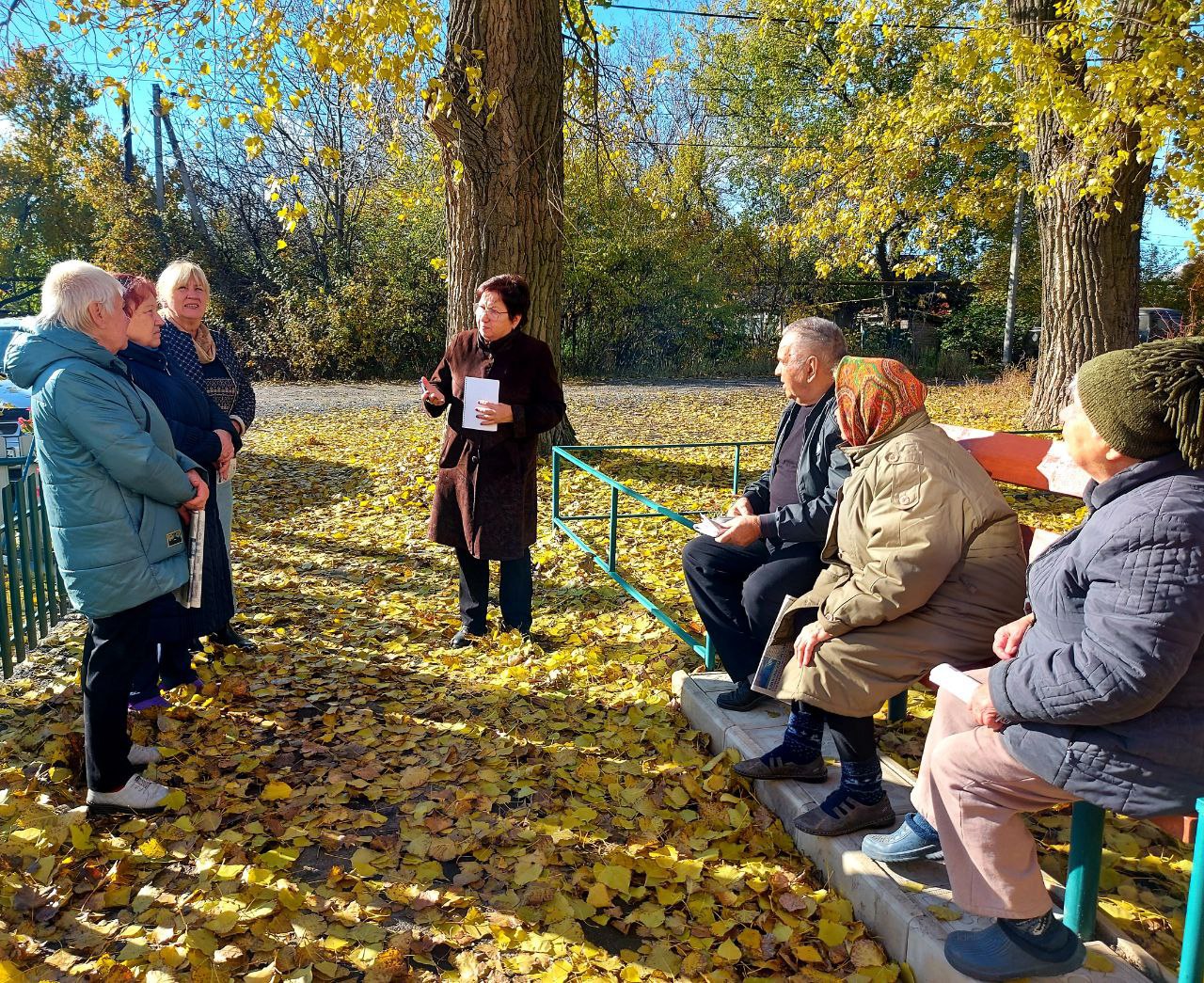 Наталья Бегуненко: По поручению Главы ДНР Дениса Пушилина в Петровском районе продолжаются встречи с населением