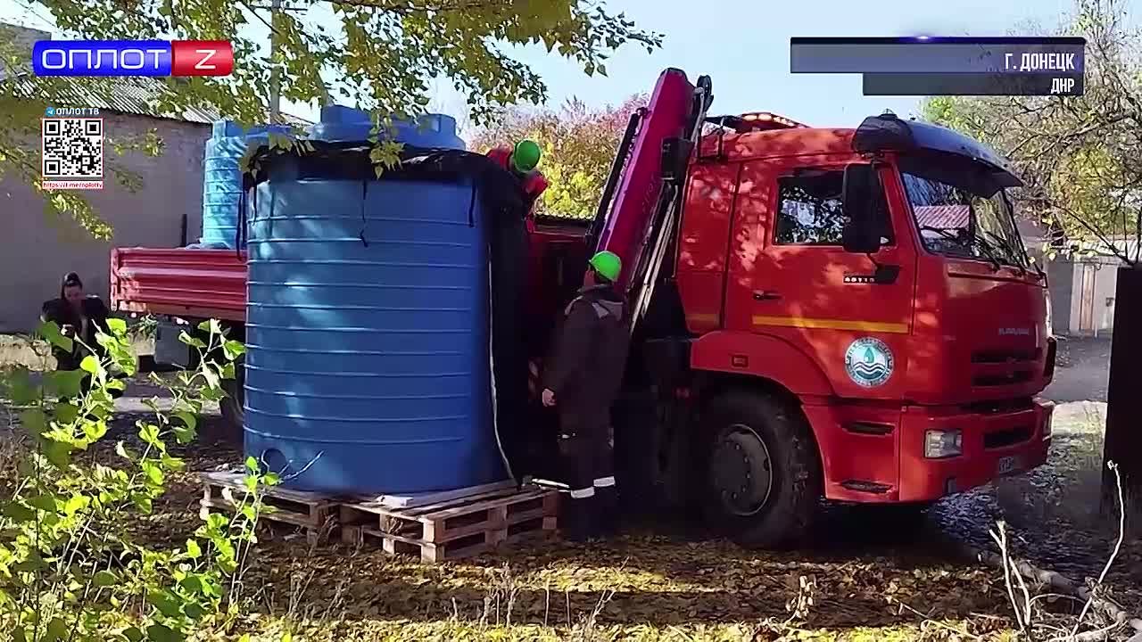 Установка бочек для воды в городах Республики продолжается