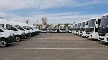 В рамках нацпроекта "Инфраструктура для жизни" ДНР закупит 130 пассажирских автобусов, еще 41 автобус для обновления транспортного парка регион получит до конца года по федеральной программе