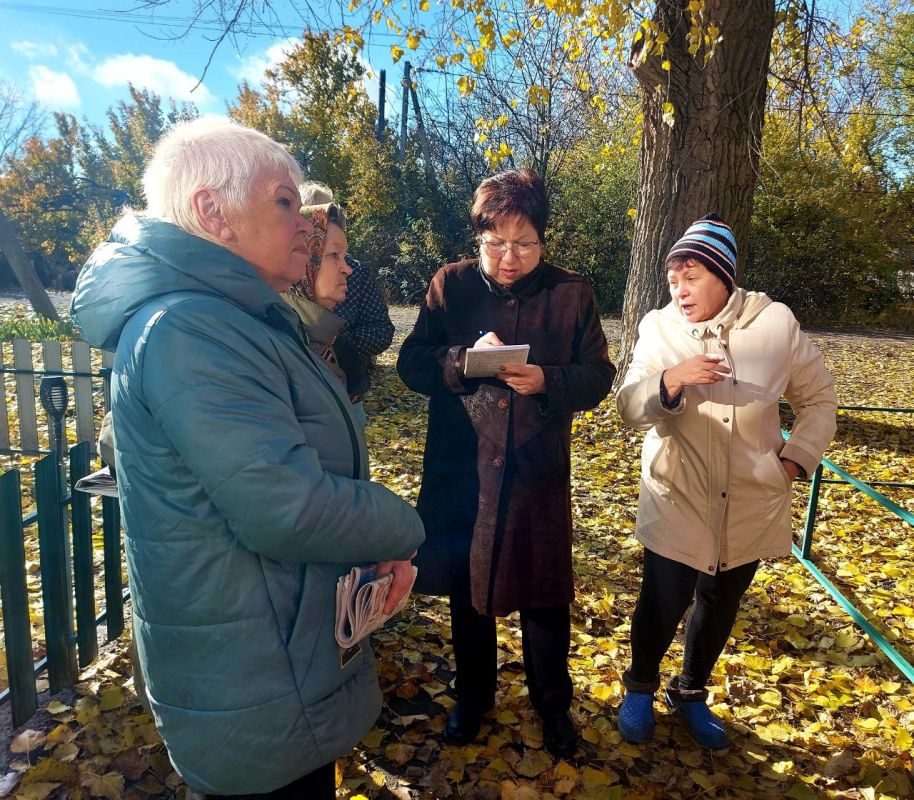 Наталья Бегуненко: По поручению Главы ДНР Дениса Пушилина в Петровском районе продолжаются встречи с населением Наталья Бегуненко: По поручению Главы ДНР Дениса Пушилина в Петровском районе продолжаются встречи с населением