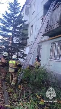 Донецкие огнеборцы ликвидировали пожар в Куйбышевском районе