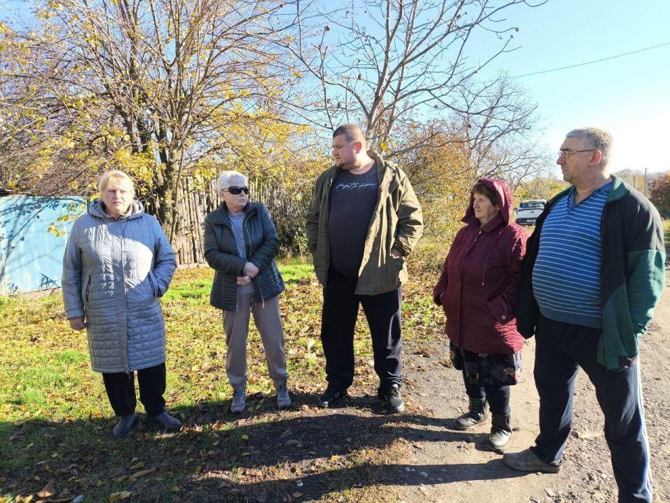 Встреча лидера общественного мнения с населением Встреча лидера общественного мнения с населением
