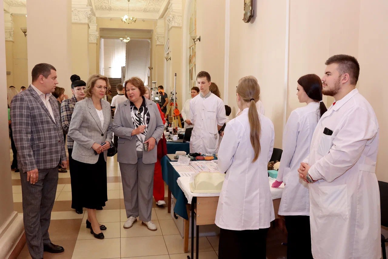 Лариса Толстыкина: Республиканской ярмаркой профессий завершили акцию «Учиться в Донбассе», которая проводилась в октябре по поручению Главы ДНР Дениса Владимировича Пушилина