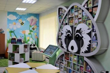 В Енакиеве открылась первая в ДНР детская модельная библиотека в рамках нацпроекта «Семья»