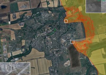 Российские войска вошли в Мирноград с юга и северо-востока, сообщает военный обозреватель Bild Юлиан Рёпке