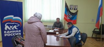 Александр Шатов: Провел прием граждан в местной общественной приемной «Единой России»