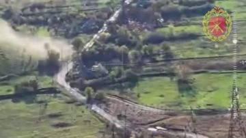 Уничтожение пункта временной дислокации 81 бригады ВСУ в районе н.п. Платоновка (Северское направление)