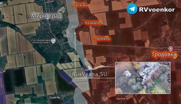 Российские бойцы поймали в засаду группу ВСУ в южной части Мирнограда