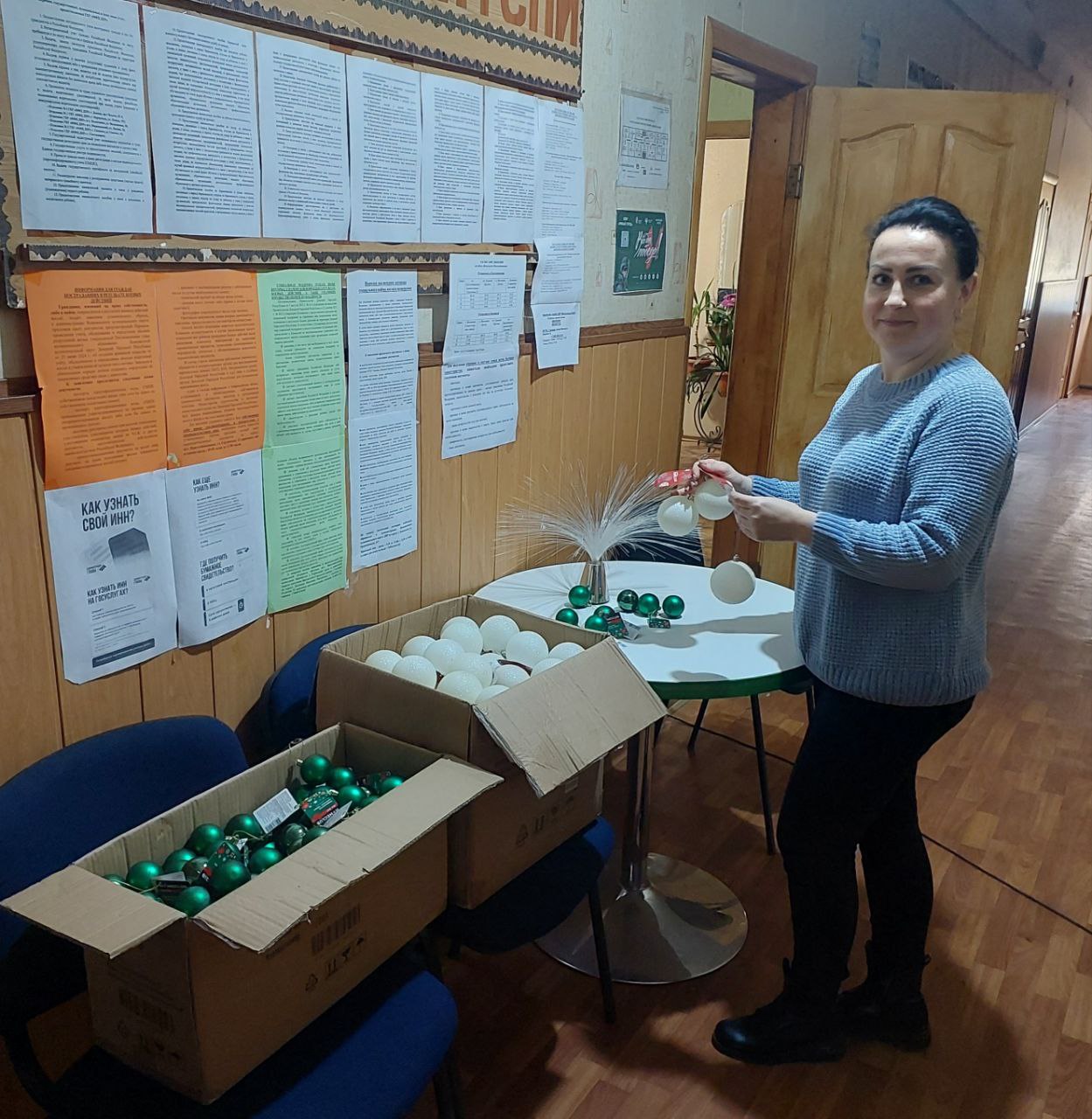 Пантелеймоновка получила помощь от Союза женщин России Пантелеймоновка получила помощь от Союза женщин России