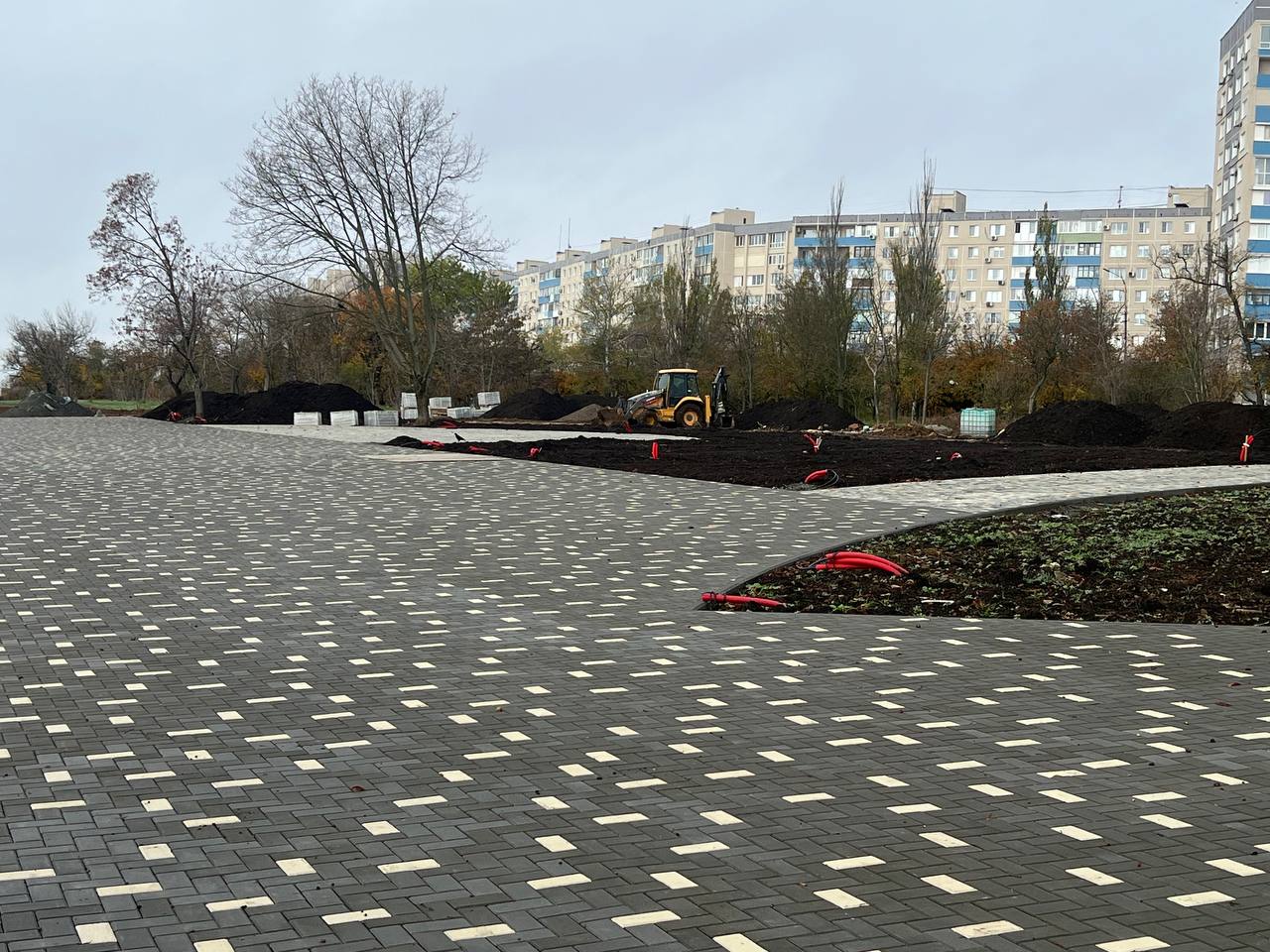 В Мариуполе создают современный парк отдыха у Азовского моря В Мариуполе создают современный парк отдыха у Азовского моря