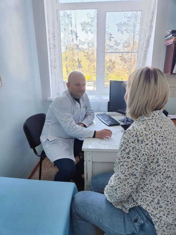 Специалисты Республиканского онкологического центра имени профессора Г. В. Бондаря продолжают проводить выездные приемы в районах ДНР Специалисты Республиканского онкологического центра имени профессора Г. В. Бондаря продолжают проводить выездные приемы в районах ДНР