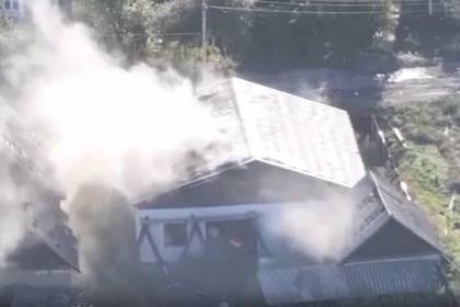 Ударные дроны ВС РФ уничтожили склад с БПЛА ВСУ в пригороде Димитрова в ДНР