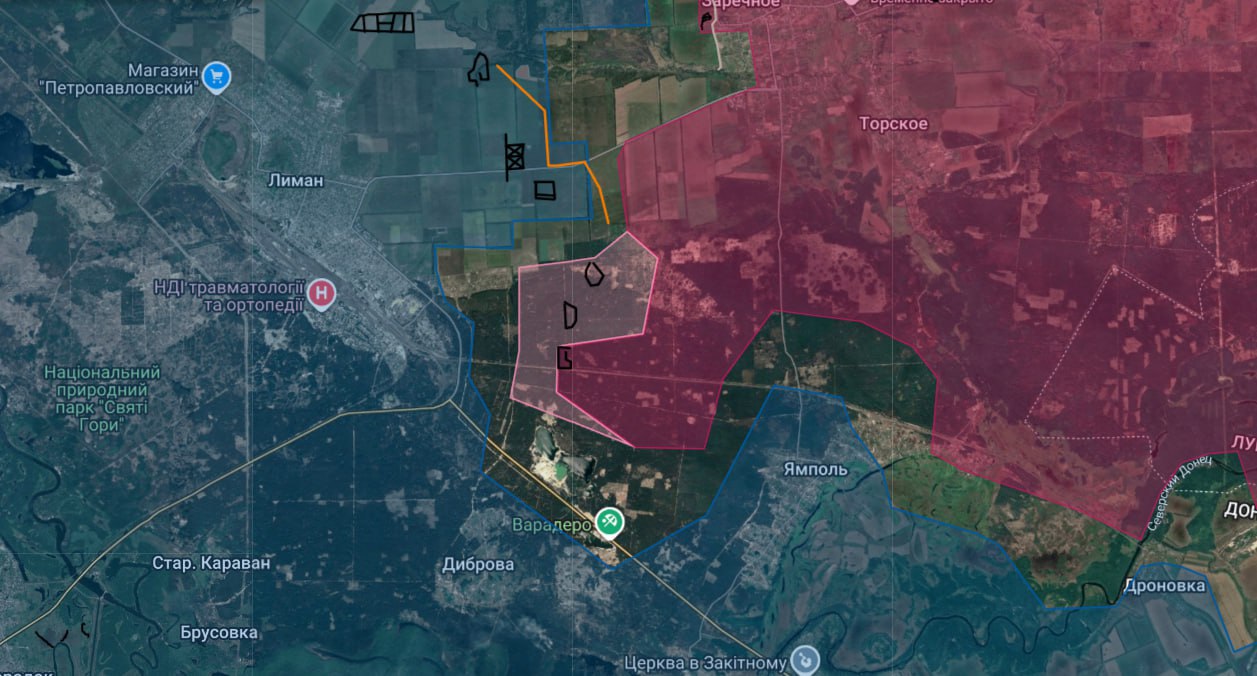 ВС РФ продолжают наступление на Краснолиманском направлении