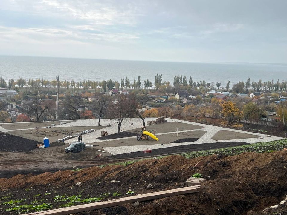 В Мариуполе создают современный парк отдыха у Азовского моря В Мариуполе создают современный парк отдыха у Азовского моря