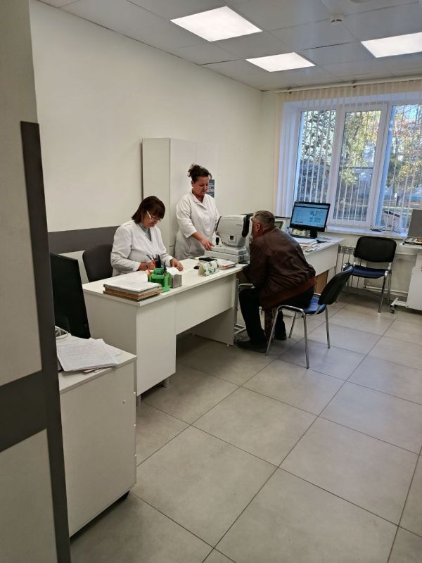 В поликлиническом отделении ГБУ ДНР "Новоазовская ЦРБ" проводиться диспансеризация участников СВО В поликлиническом отделении ГБУ ДНР "Новоазовская ЦРБ" проводиться диспансеризация участников СВО