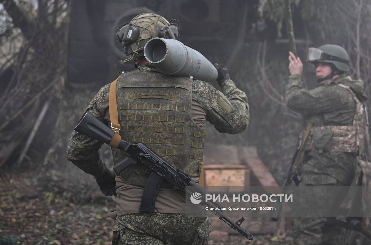 Боевая работа расчёта 152-мм самоходной пушки 2С5 «Гиацинт-С» группировки войск «Центр» на Покровском (Красноармейском) направлении Боевая работа расчёта 152-мм самоходной пушки 2С5 «Гиацинт-С» группировки войск «Центр» на Покровском (Красноармейском) направлении