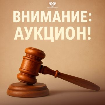 ГУП ДНР "АИР Донбасса" уведомляет о проведении аукциона