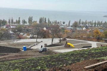 В Мариуполе создают современный парк отдыха на побережье Азовского моря