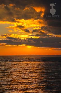 Закат над нашим Азовским морем