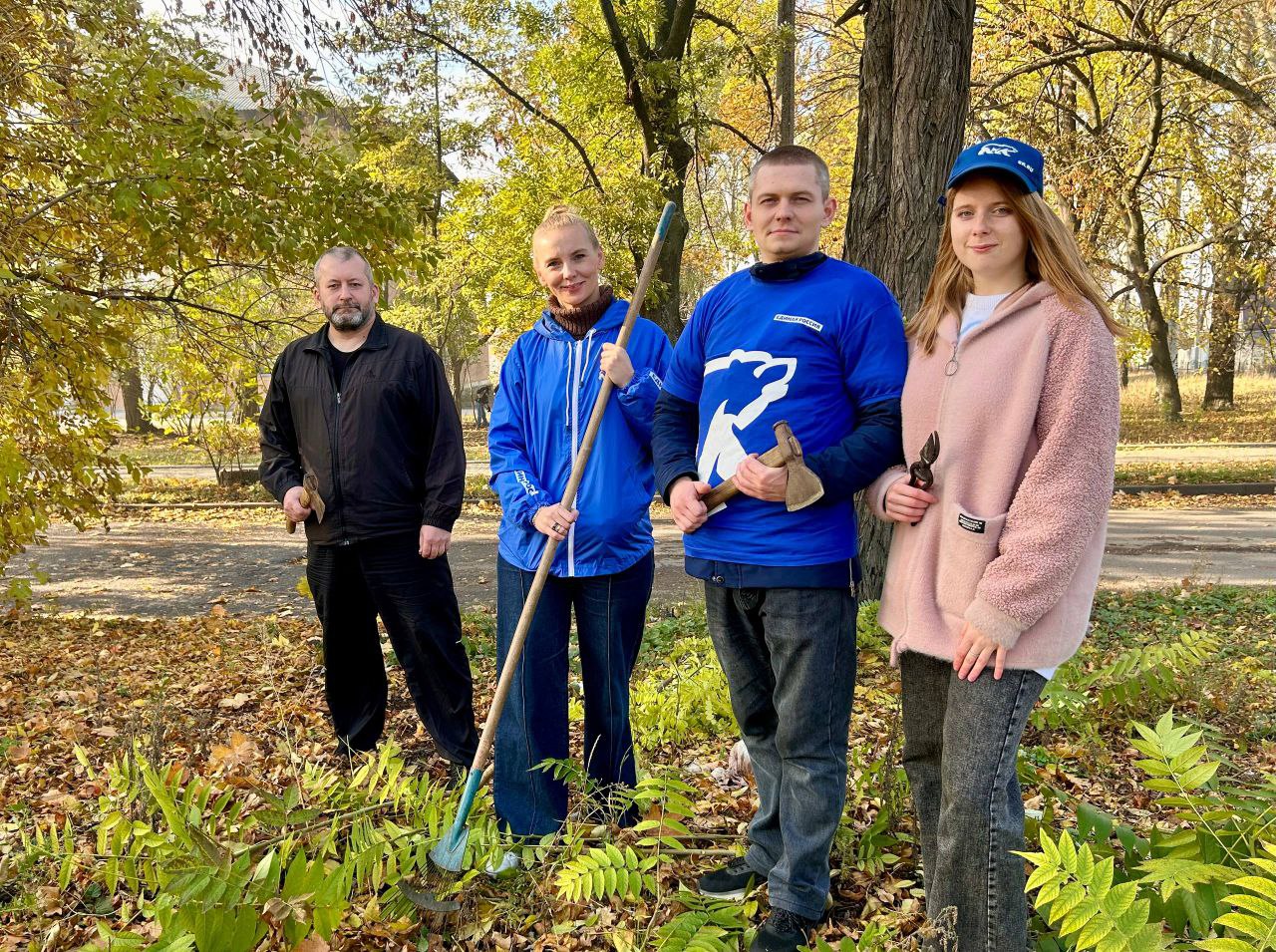 Семейный субботник в рамках акции "Россия - семья семей!"